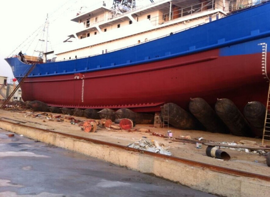 ถุงลมนิรภัยยางเป่าลมป้องกันแรงดันสูง Anti Aging Ship ถุงลมใต้น้ำ