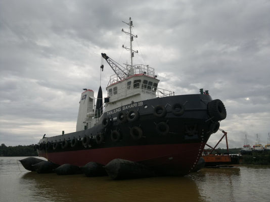 คุณภาพ  5 Layers Ship Launching Airbags Docking Natural Rubber Marine Salvage Airbags โรงงาน