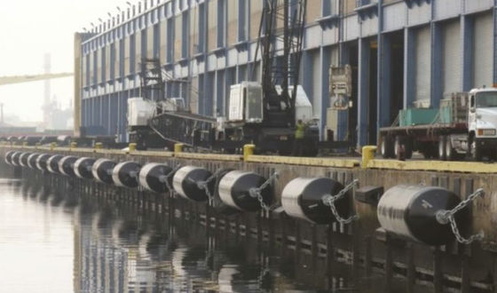 คุณภาพ  Polyurea EVA Foam Fender STS STD Marine Boat Durable Floating Anti Aging โรงงาน