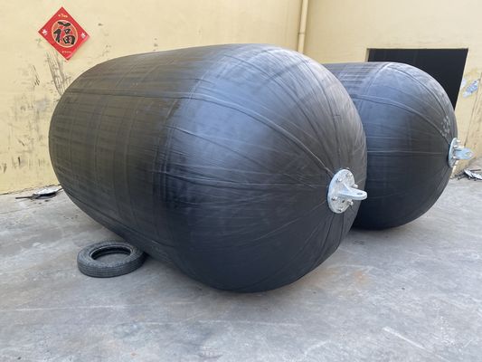 บังโคลนยางแบบนิวแมติก แรงดันออกแบบ 0.05-0.08MPa แบบสายรัด ติดตั้งง่าย เหมาะสำหรับการปฏิบัติการเทียบท่าเรือ