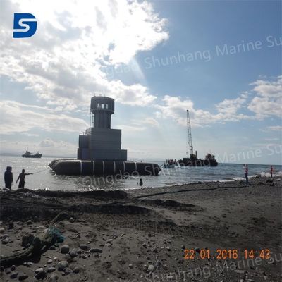 กระเป๋าอากาศยางดําที่เหมาะสําหรับเครื่องจักรอุตสาหกรรมและอุปกรณ์หนักที่ต้องการการดึงดูดแรงกระแทก