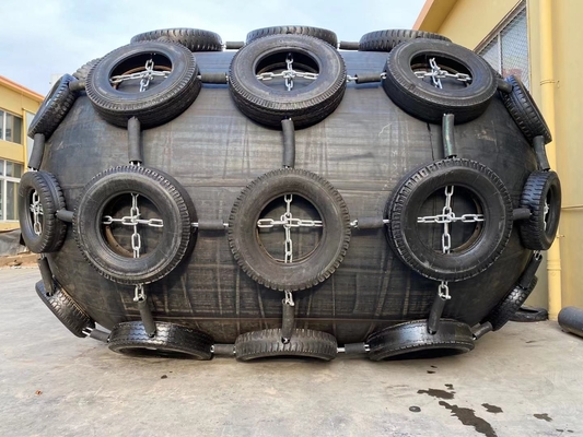 ประเภทสลิงเรือดำน้ำพิทักษ์เรือยาง 0.08mpa Marine Dock Fender