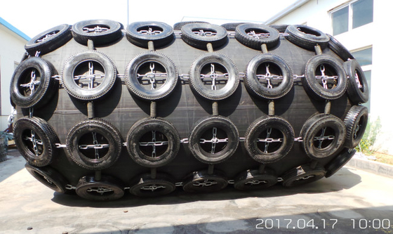 50kPa Ship Rubber Fender ISO 17357 เรือเทียบท่า Yokohama Floating Fenders