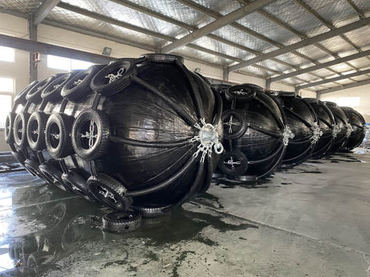ป้องกันเรือ docking โยโกฮาม่าชนิด inflatable ยาง Fender