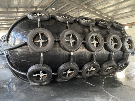 อายุการใช้งานยาวนาน Docking Rubber Inflatable Fenders Boat Rubber Bumper