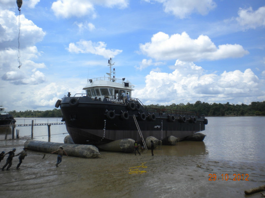 Anti Aging Ship เปิดตัวถุงลมนิรภัย Barge Inflatable Boat Lifting Airbags