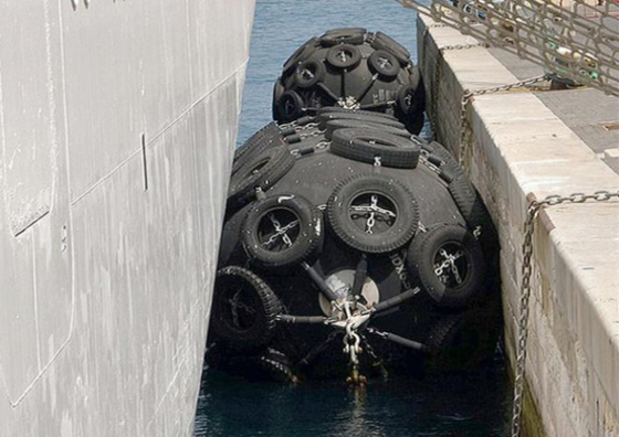 Jetty Protection Aircraft Tyre Fender Marine ยางกันกระแทกยางโยโกฮาม่า