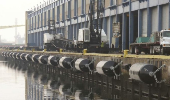 Polyurea EVA Foam Fender STS STD เรือเดินทะเลทนทานต่อต้านริ้วรอย