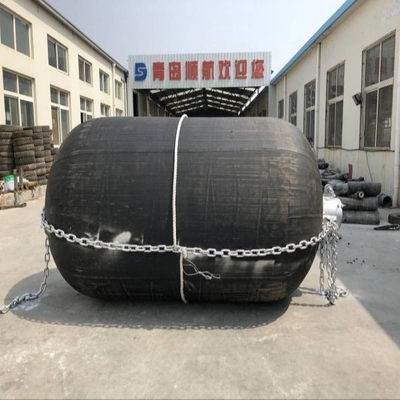เรือดำน้ำโยโกฮาม่าลมบังโคลนยางธรรมชาติ 50kpa Sling Type